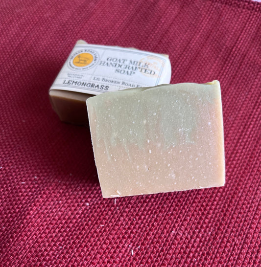 Lemongrass Handcrafted Goat Milk Soap