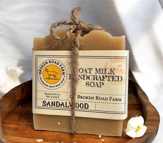 Sandalwood Handcrafted Goat Milk Soap